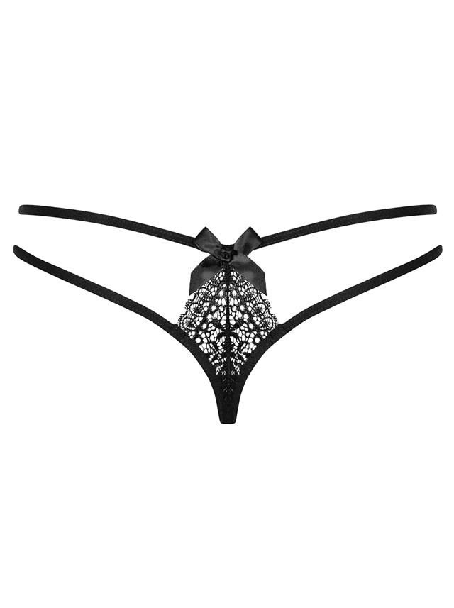 Intensa - Svart Dubbel Stringtrosa